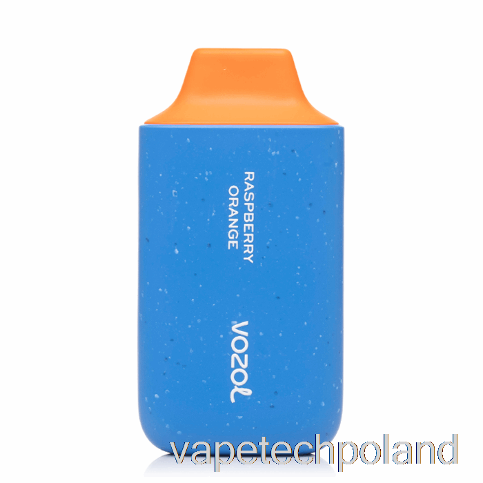 Vape Shop Warszawa Vozol Star 6000 Jednorazowy Malinowy Pomarańczowy